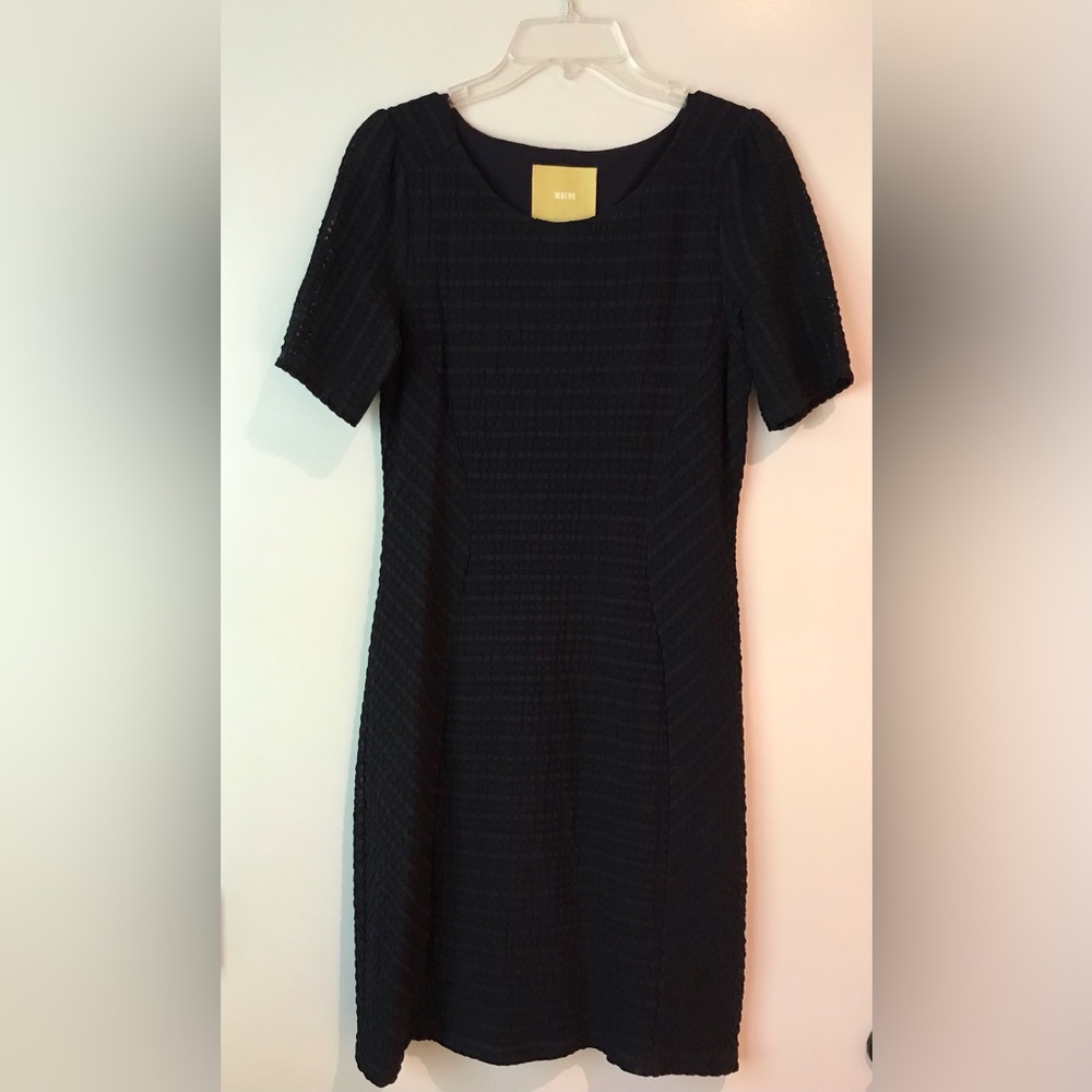 Anthropologie Maeve Black Dress S